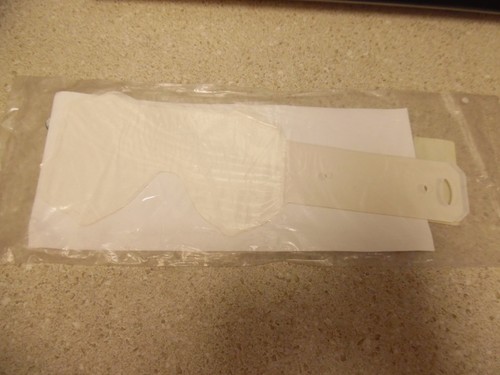 BIN2:C 05-05 TEAR-OFFS 09-0072-0-0 SCOTT HOLESHOT GOGGLE TEAR-OFF 6 PACK CLEAR - Picture 2 of 2