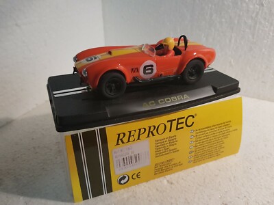 Voiture Slot Racing Reprotec - AC Cobra N°6 Riverside 66 - Échelle 1/32, MIB - Occasion