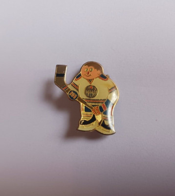 NHL Anstecker Player Edmonton Oilers Alberta Canada Pin