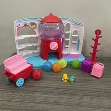 Shopkins Sweet Spot Food Fair Playset Exclusive Candy Figures Gumball Complete