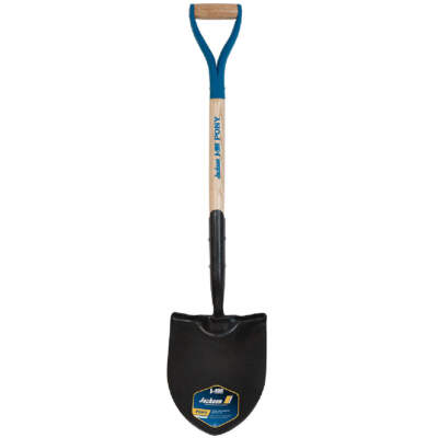 Jackson 1201500 J-450 Pony Round Point Shovel with Solid Shank and Armor D-Grip