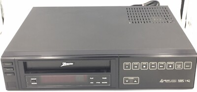 Vintage Zenith Video Recorder Player VCR VHS HQ Model VR 1861 4 Head