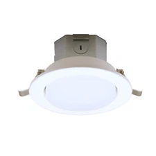 6'' LED Removable LED Down Light w/Junction Box, 9W, Included Quick Connectors