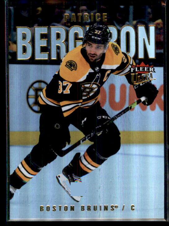 2021-22 Upper Deck Fleer Ultra - Rainbow Foil #126 Patrice Bergeron