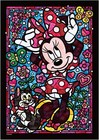 New Tenyo 266 Piece Stained Art Disney Minnie Mouse stained glass 18.2x25.7cm