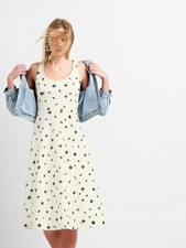 Gap Floral Fit & Flare Midi Tank Dress #223831 NWT! 10 Petite 10P