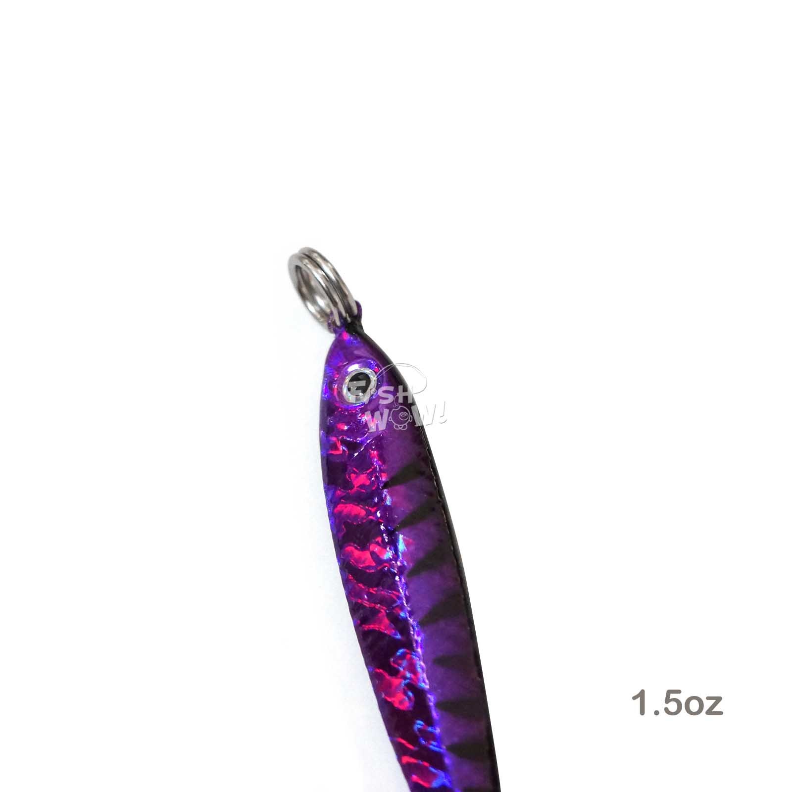 50pcs Fish WOW!® Trolling 1.5oz Mega Live Metal Jig hard Bait Random Mix Colors - Image 6