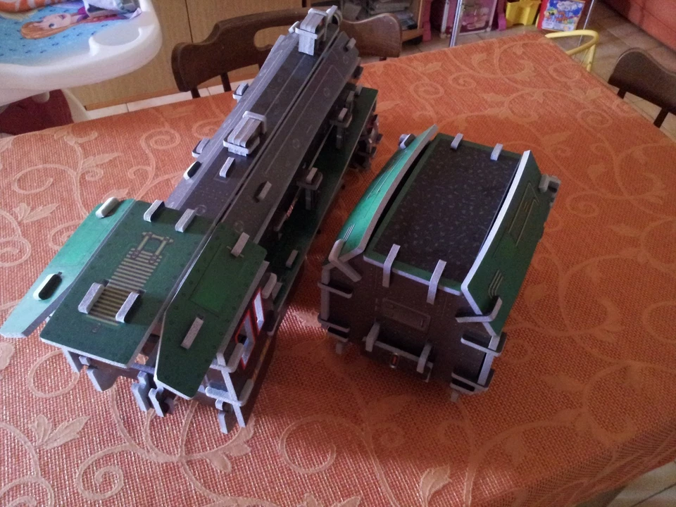 CLEMENTONI 3D BUILDER PUZZLE TRENO CLEMENTONI VINTAGE - Immagine 3 di 4