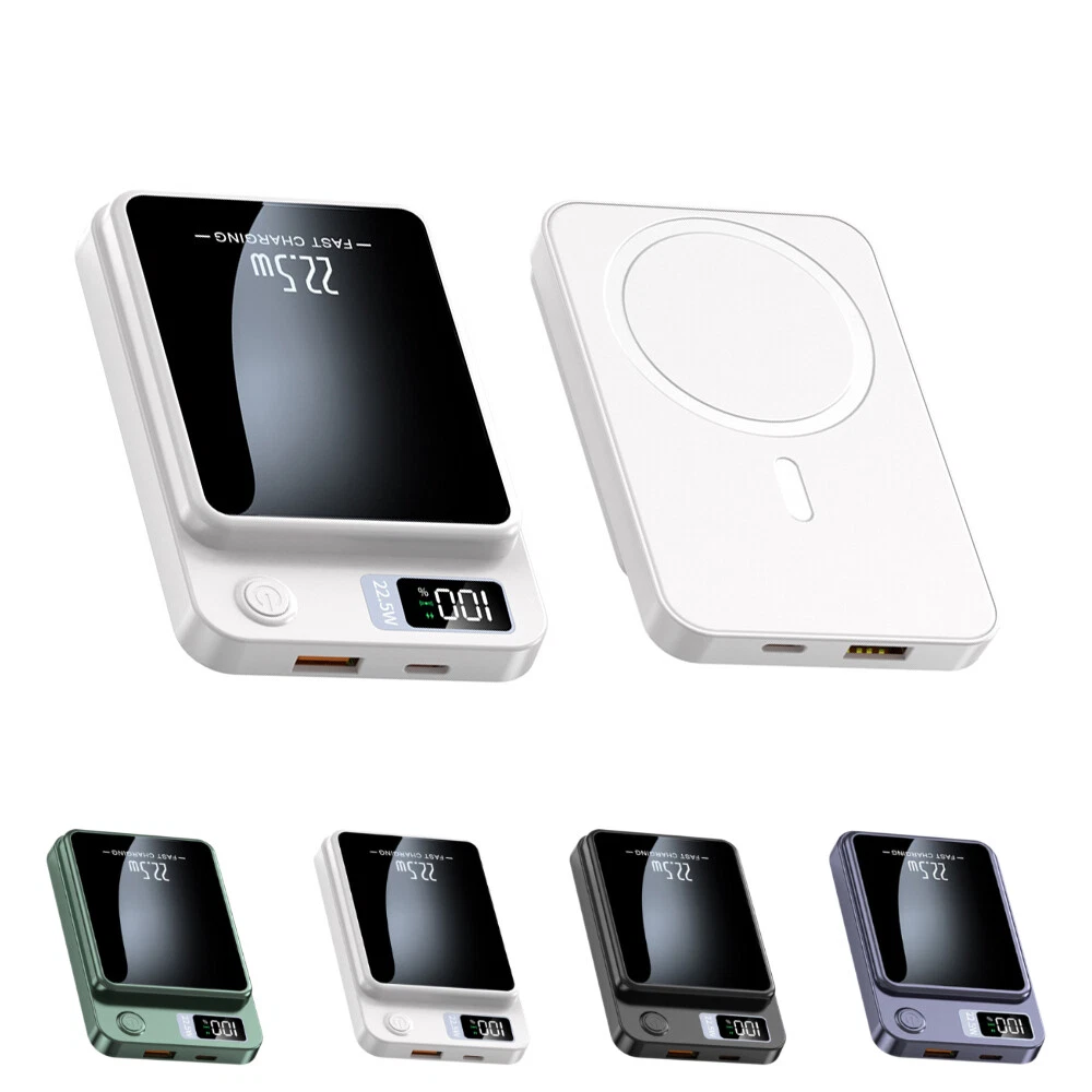 Magnetic Wireless Power Bank 10000mAh for iPhone 14 13 12 Fast Charging