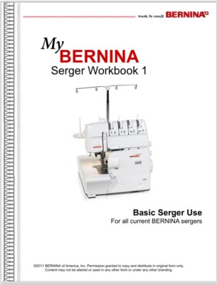 Bernina 1300MDC Instruction Manual Workbook 1 PDF FILE COPY ONLY