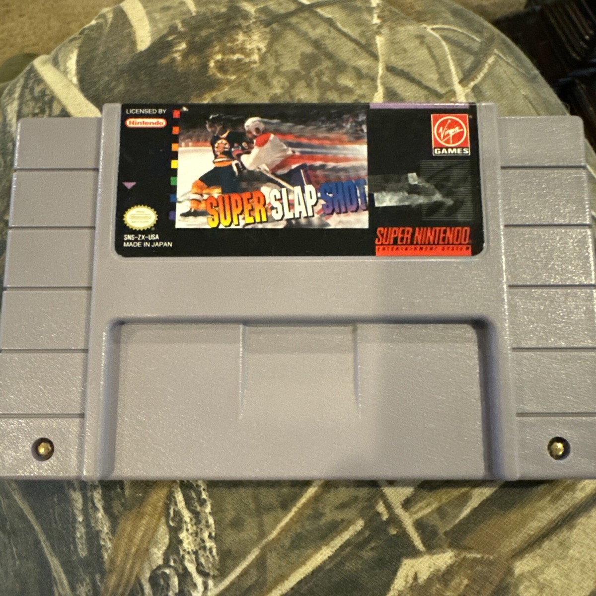 Nintendo switch 使い古し品 Super Slap Shot (Super Nintendo Entertainment System, 1993) HOCKEY