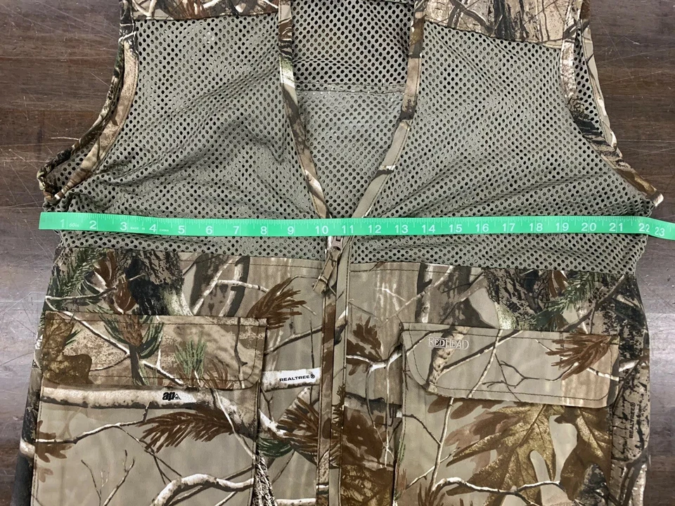 Redhead Mens Camo Mesh Vest Size Large Hunting Camouflage - Image 4 of 4