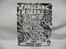 1990 Spaulding and Rogers price list. In good to fair condition.