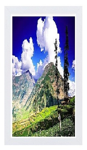 Modern White Picture Frame Black Photo Frame Oak Panoramic Wood Poster Frame - Picture 5 of 6