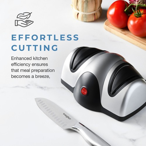 Electric Knife Sharpener Great Kitchen Knife Sharpener - Picture 6 of 7