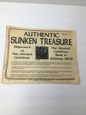 Authentic Sunken Treasure ADMIRAL GARDNER SHIPWRECK -1808-09 G3