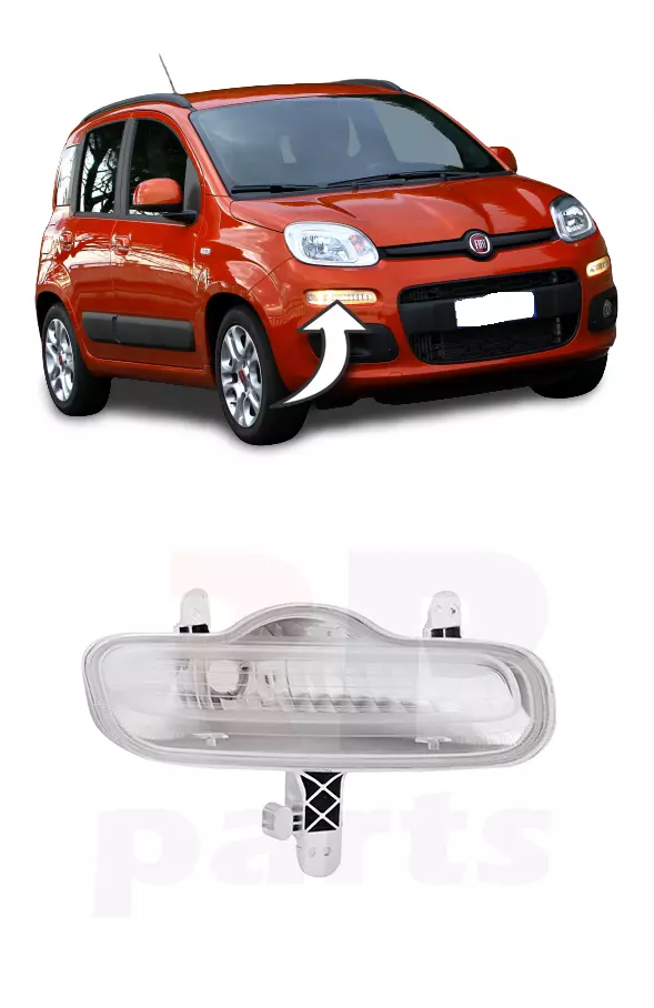Fiat panda daytime cheap running light bulbs