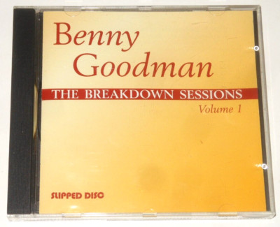 Benny Goodman Quintet - CD - The Breakdown Sessions Vol. 1 - SWE 1997 - Slipped