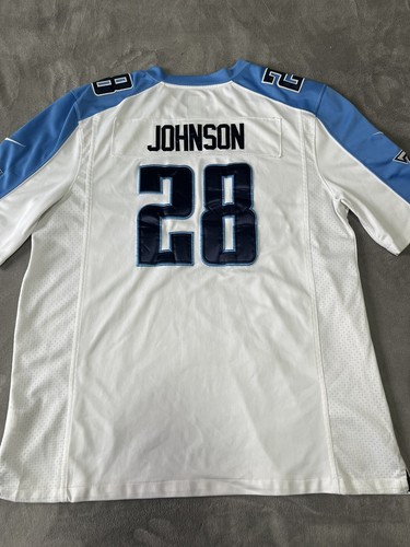 Nike On Field NFL #28 Chris Johnson Tennessee Titans Jersey Mens - Size XXL - Picture 6 of 7