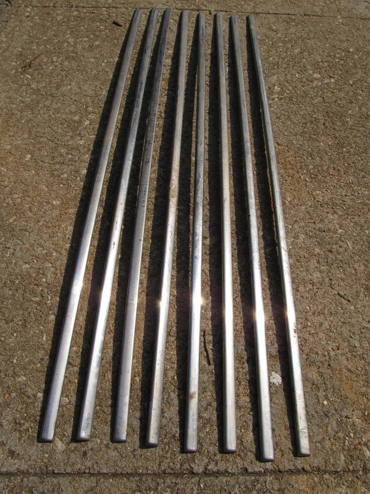 Nuevo de Lote Antiguo 1950 1951 Mercury 2 Puertas Cupé Monterey Puerta Derecha Exterior Cinturón Moldura Foto 2 de 4