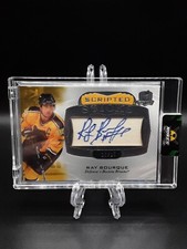 2021-22 The Cup Ray Bourque Scripted Sticks 15/15 Bruins HOF Auto