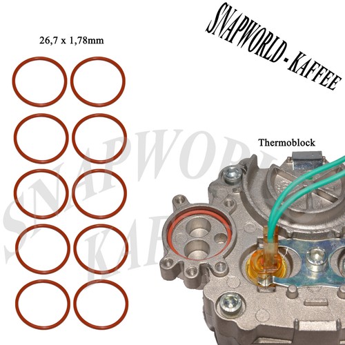 Dichtung Ventilkörper Flansch Thermoblock Support Gaggia König Rotel Turmix - Picture 4 of 7