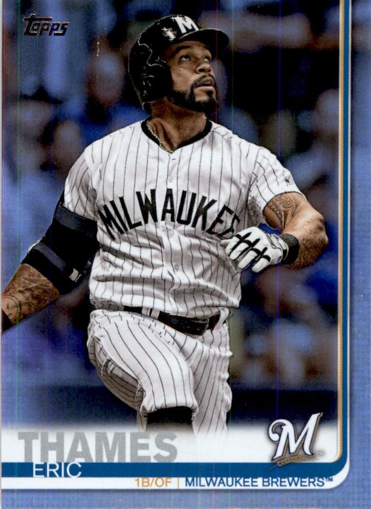 2019 Topps Rainbow Foil #695 Eric Thames