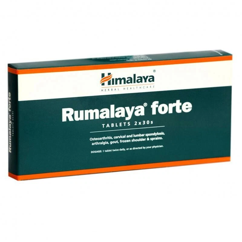 Rumalaya Forte Himalaya OFICIAL EE. UU. 2 Caja 120 Comprimidos Cuidado Dolor Músculo Foto 2 de 4