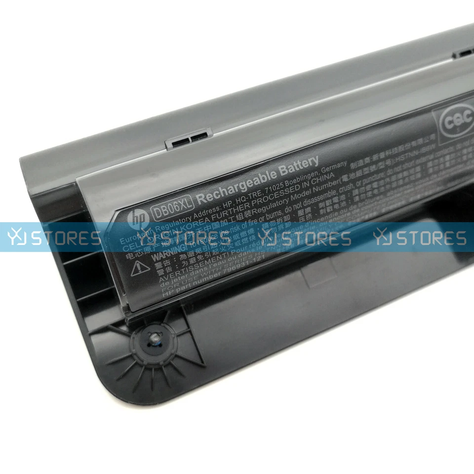 正品 DB06XL 5600mAh 电池 适用于惠普 ProBook 11 EE G1 G2 HSTNN-IB6W HSTNN-LB6Q — 第 2/4 张图片