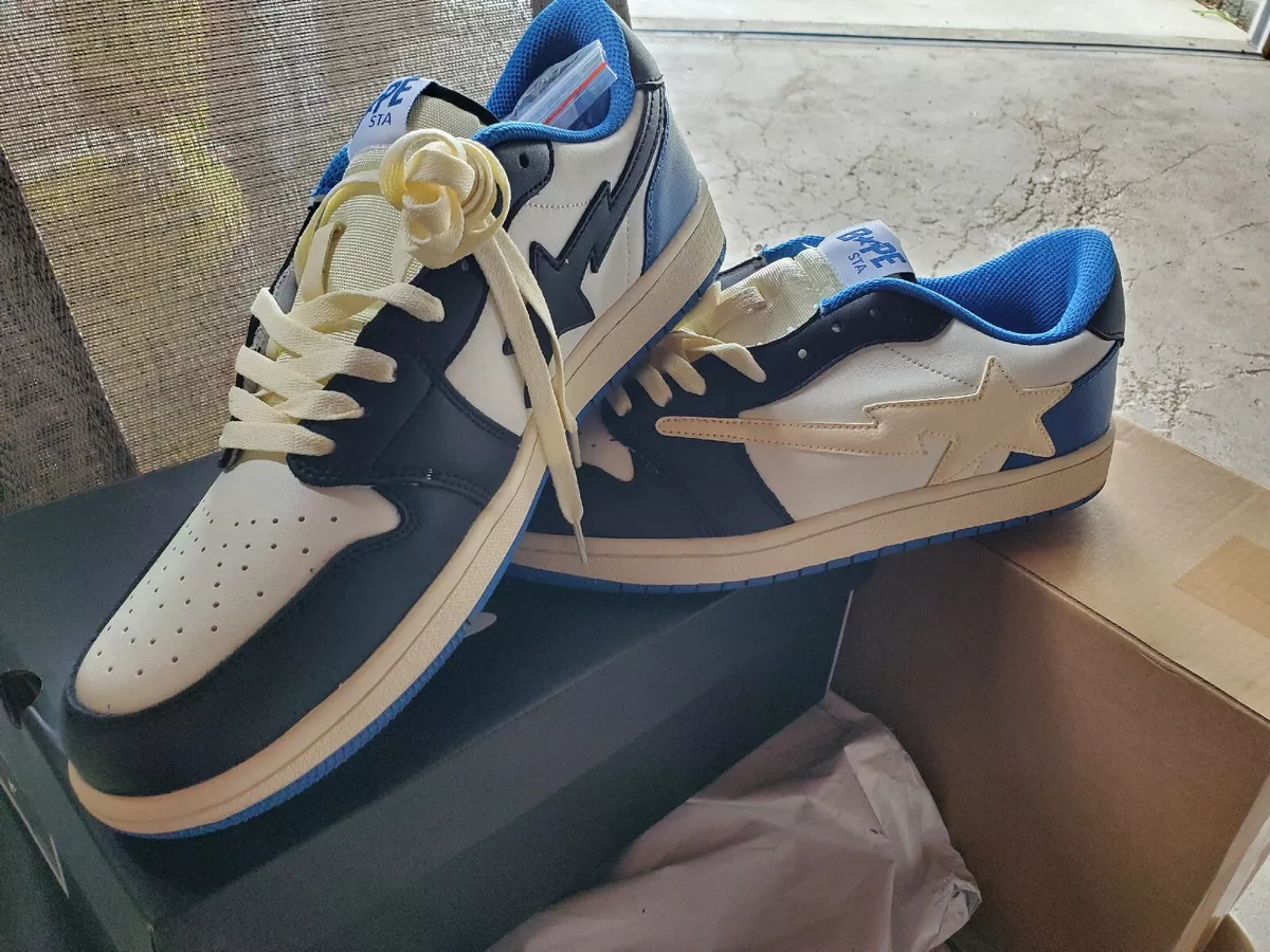 Bape Sta (Travis Scott Fragment Inspired) Size 13 Custom Shoes Not In Stores