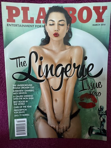 Playboy Magazine Lot Of 3 2014 March, April, June. Excellent Condition.  - Picture 2 of 4
