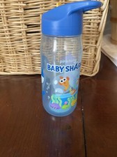 Baby Shark Sip Water Bottle w/Carry Loop Sip Bottle 16oz Sippy Cup Pinkfong zak 