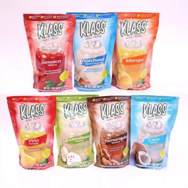 6PK KLASS AGUAS FRESCAS FLAVORED INSTANT DRINK MIX 14.1 OZ | eBay