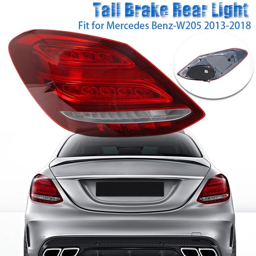Driver Left Side LED Tail Light Rear Brake Lamp For Benz C-Class W205 2015 -2018 - Picture 2 of 11