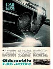 1963 Oldsmobile F-85 Jetfire 215215 Hp Orig 4-page Road Test Article Ad