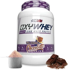 EHP Labs Oxywhey Whey Protein Isolate – 25G High Protein, Low Carb, Sugar Free M