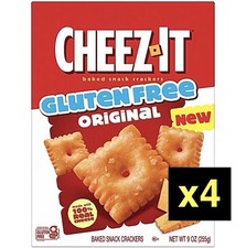 LOT OF 4 - GLUTEN FREE Cheez-It Original Chee...
