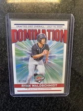 RYAN WALDSCHMIDT 2024 PROSPECT EDITION DOMINATION BLUE FOIL /99 Q3882