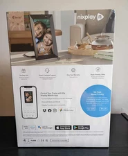 Nixplay  10.1 inch Smart Digital Photo Frame - Black HD Video Clips & Photos