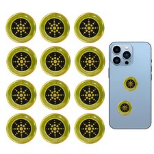 12 Pcs Emf Blocker for Cell Phone,Radiation Blocker,Emf Stickers for Cell Pho...