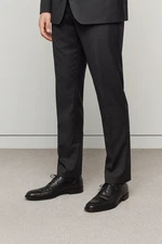 Allen Edmonds 9.5 (38) Montgomery Black Leather Split Toe Derby Shoes Old Money