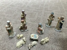 Vintage House of Lloyd Christmas Around The World Nativity Set 11 Pieces