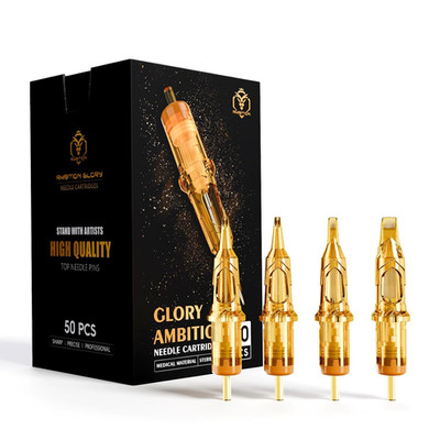 Ambition Glory Tattoo Nadeln 50 Stück #10 Verschiedene Modelle Nadeln Einweg Ver