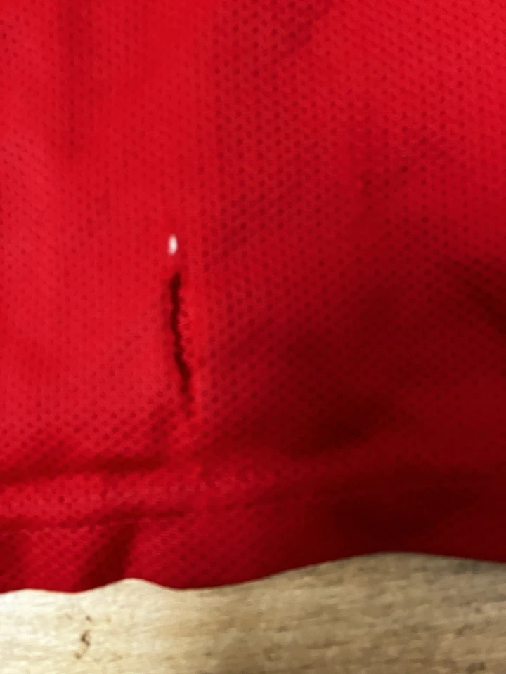 Camiseta roja de Michael Jordan campeona de los 90 de los Chicago Bulls niños talla juvenil Foto 4 de 4