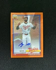 2026 Topps Series 1 Byron Buxton 1991 Topps Baseball Chrome Autographs (RAW)