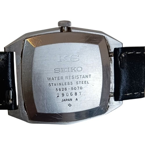 Seiko King 5626-5070 Vintage Vanac Coupe Verre Montre Automatique pour Homme - Photo 7 sur 8