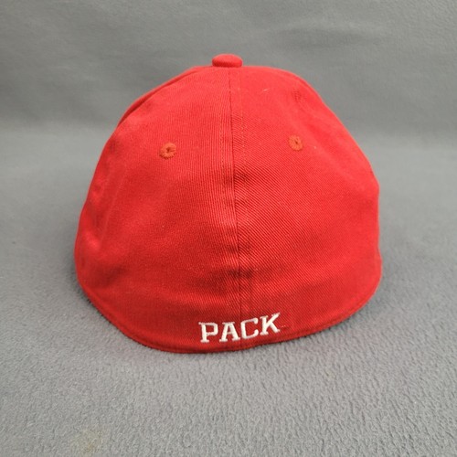 Adidas NC State Wolfpack Performance Golf Hat Mens OSFA Red A-Flex - Picture 3 of 8