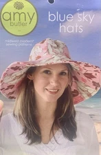 “Blue Sky Hats” Sun Hat & Skull Cap Pattern Amy Butler