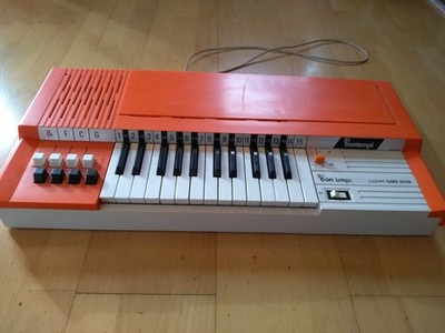 BONTEMPI B104 Electric Chord Organ Keyboard Piano Rarität