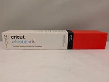CRICUT Infusible Ink Transfer Sheets | Cherry Red | 2 - 12" x 12" | 2006785
